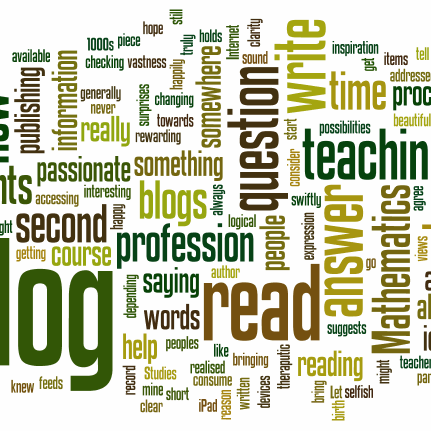 Why blog? Why read?